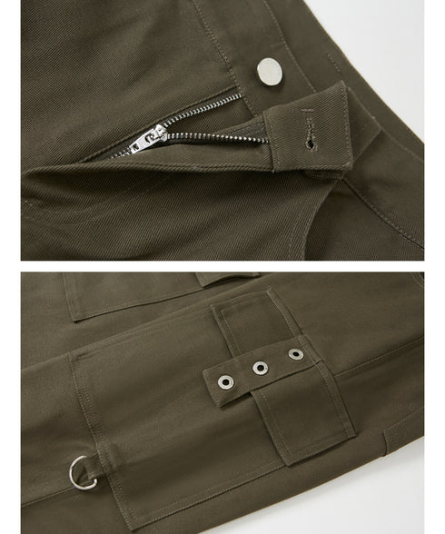 Straight Micro Flare Pants
